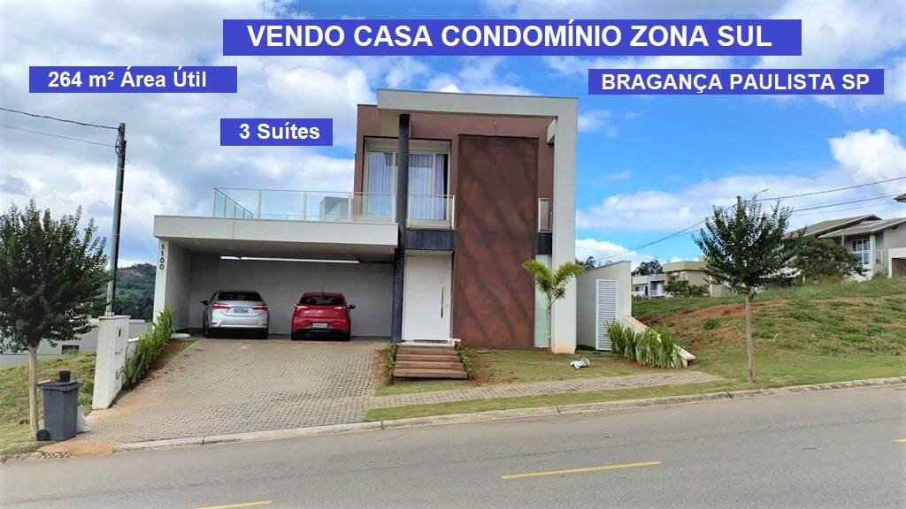 #1727 - Casa em condomínio para Venda em Bragança Paulista - SP